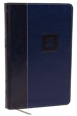 Nkjv, Deluxe Gift Bible, Imitation Leather, Blue, Red Letter Edition-..
