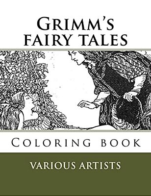 Grimm's Fairy Tales: Coloring Book-..