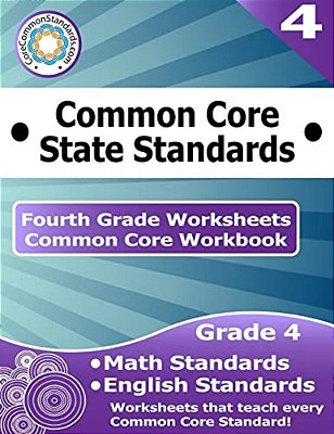 Fourth Grade Common Core Workbook: Worksheets-..