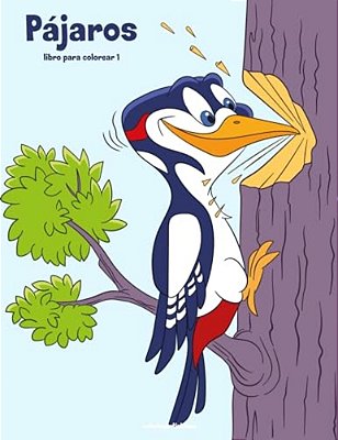 Pájaros Libro Para Colorear 1-..