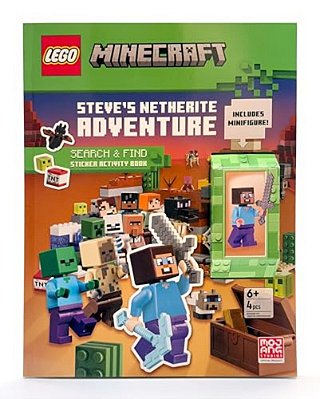 Steve's Netherite Adventure (Lego Minecraft)-..