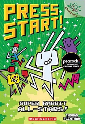 Super Rabbit All-Stars!: A Branches Book (Press Start! #8)-..
