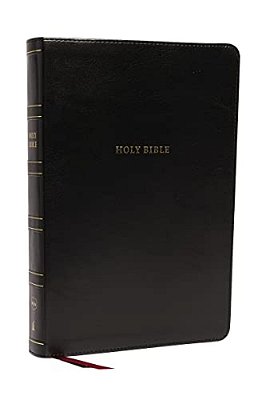 Nkjv, Reference Bible, Super Giant Print, Leathersoft, Black, Red Letter Edition, Comfort Print: Holy Bible, New King James Version-..