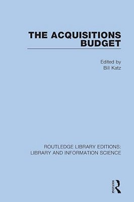 The Acquisitions Budget-..