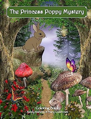 The Princess Poppy Mystery Coloring Book-..
