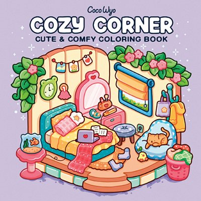 Cozy Corner: Coloring Book For Adults And Kids-..