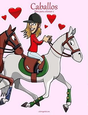 Caballos Libro Para Colorear 2-..