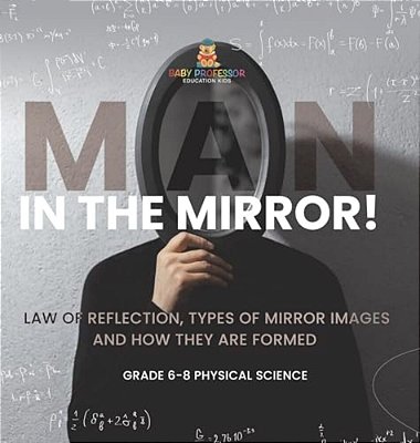 Man In The Mirror! Law Of Reflection, Types Of Mirror Images And How They Are Formed Grade 6-8 Physical Science-..