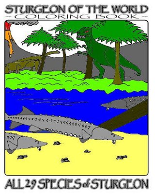 Sturgeon Of The World: Coloring Book-..