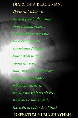 Diary Of A Black Man: Book Of Unknown-..