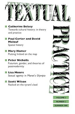 Textual Practice: Issue 8 Volume 3 No. 2-..