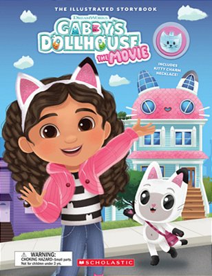 Gabby's Dollhouse: The Movie (Gabby's Dollhouse: Storybook With Charm Necklace)-..