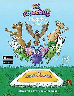 Colorbug: Interactive Activity Book For Kids-..