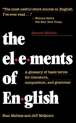 Elements Of English: A Glossary Of Basic Terms For Literature, Composition, And Grammar-..