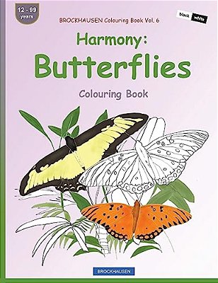 Brockhausen Colouring Book Vol. 6 - Harmony: Butterflies: Colouring Book-..