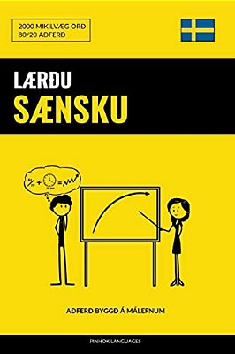Lærðu Sænsku - Fljótlegt/Auðvelt/skilvirkt: 2000 Mikilvæg Orð-..