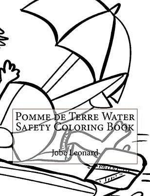 Pomme De Terre Water Safety Coloring Book-..