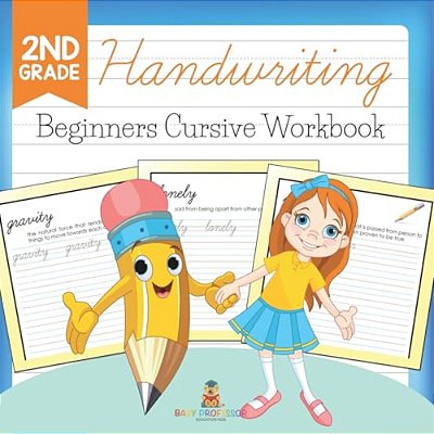 2ND Grade Handwriting: Beginners Cursive Workbook-..
