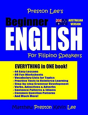 Preston Lee's Beginner English For Filipino Speakers (Australian)-..