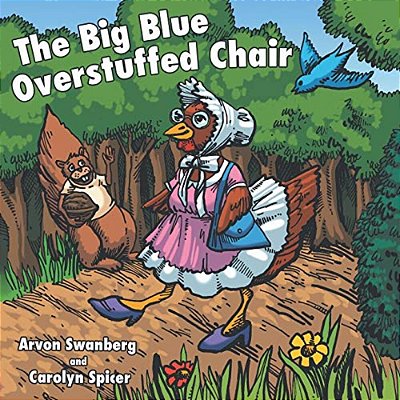 The Big, Blue, Overstuffed Chair-..