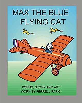 Max The Blue Flying Cat-..