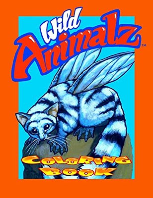 Wild Animalz: Coloring Book-..