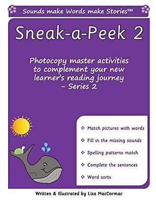 Sneak-A-peek 2: Sounds Make Words Make Stories, Teaching Resources, Series 2-..