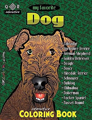 My Favorite Dog Coloring Book-..