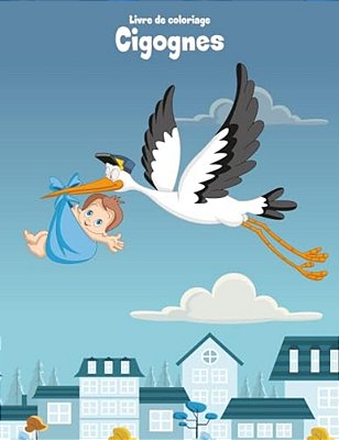 Livre De Coloriage Cigognes 1-..