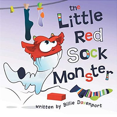 The Little Red Sock Monster-..