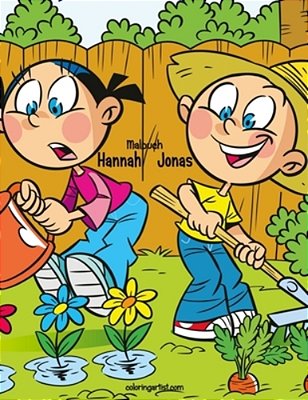 Malbuch Hannah Und Jonas 1-..