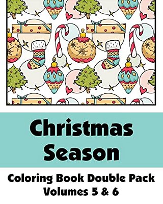 Christmas Season Coloring Book Double Pack (Volumes 5 & 6)-..