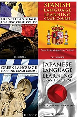 French Language Learning Crash Course + Spanish Language Learn + Greek Language Learning Crash Course + Japanese Language Learning Crash Course-..