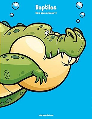 Reptiles Libro Para Colorear 2-..