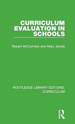 Curriculum Evaluation In Schools-..