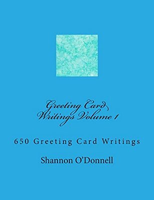Greeting Card Writings Volume 1-..