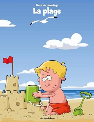 Livre De Coloriage La Plage 1-..