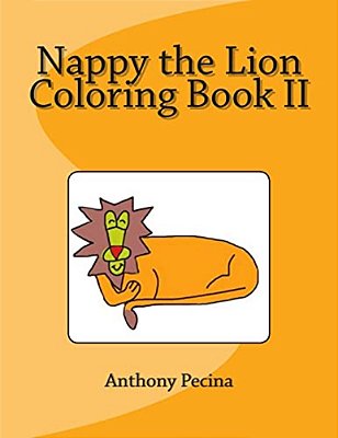 Nappy The Lion Coloring Book II-..