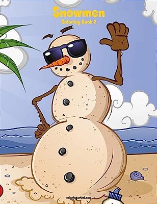 Snowmen Coloring Book 2-..