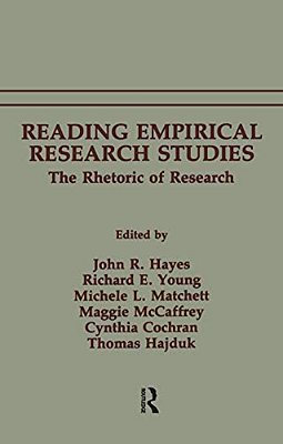 Reading Empirical Research Studies: The Rhetoric Of Research-..