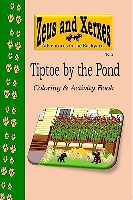 Tiptoe By The Pond Coloring & Activity Book-..