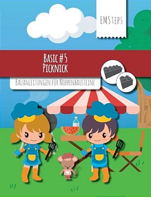 Emsteps #05 Picknick: Bauanleitungen Für Noppenbausteine-..