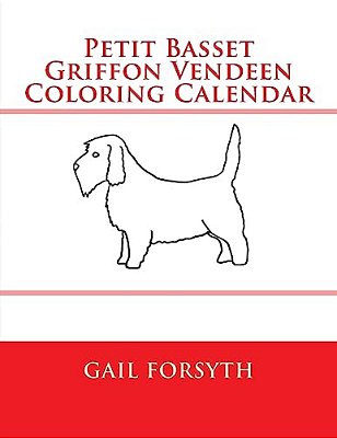 Petit Basset Griffon Vendeen Coloring Calendar-..