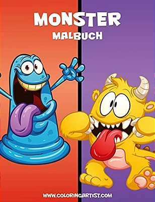 Monster-Malbuch 1-..
