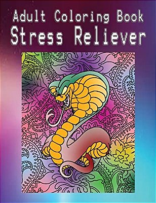 Adult Coloring Book Stress Reliever: Mandala Coloring Book-..