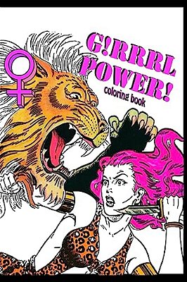 G! Rrrl Power!: Coloring Book-..