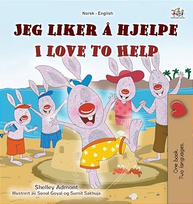 I Love To Help (Norwegian English Bilingual Children's Book)-..