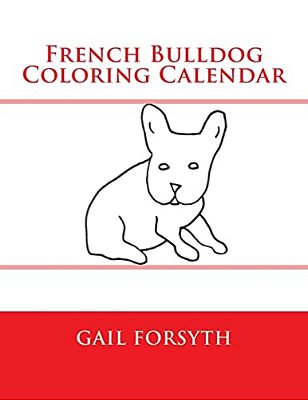 French Bulldog Coloring Calendar-..