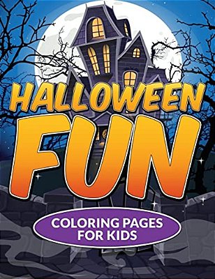 Halloween Fun Coloring Pages For Kids-..