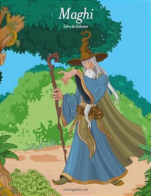 Maghi Libro Da Colorare 1-..